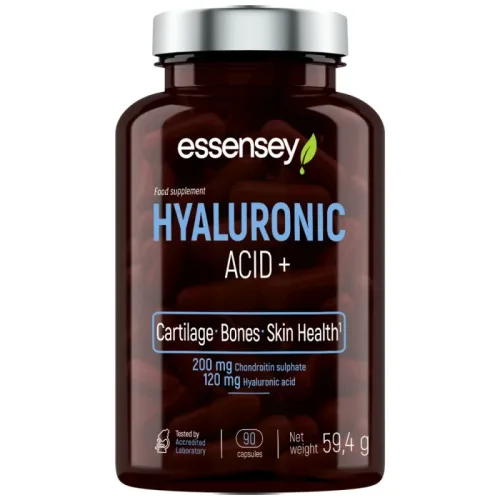 Hyaluronic Acid+ 120 mg / 90 капсули, 90 дози - Essensey