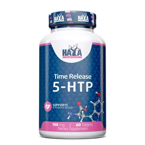5-HTP Time Release 100 mg / 60 Tabs - Haya Labs