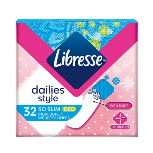 Ежедневни превръзки Libresse dailies style 32бр. - Llibresse