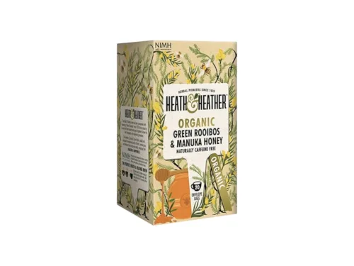 Чай Био Heath Heather Зелен с Мед Манука 20бр 40гр