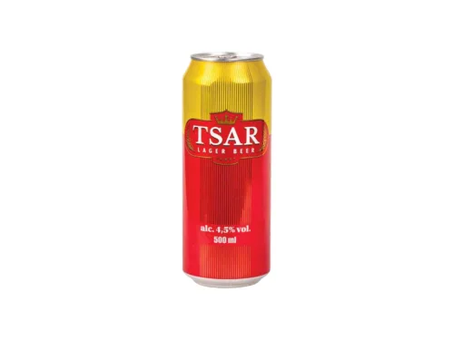 Бира Tsar Lager 4.5% 500 Мл Кен Франция