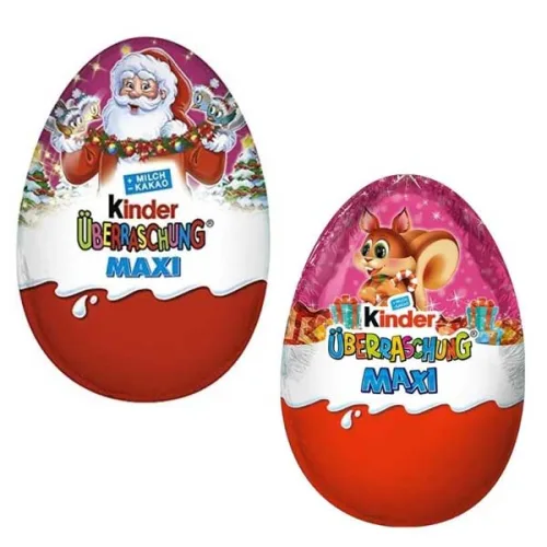 Шоколадово яйце Момиче Kinder Surprise Maxi 100гр. - Kinder