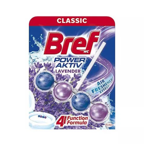 Ароматизатор за тоалетна Bref Power Aktiv Lavender топчета 50гр.