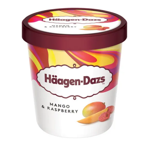 Сладолед Манго и малина Haagen Dazs 460мл. - Haagen Dazs
