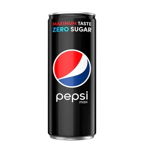 Газирана напитка Pepsi без захар кен 330мл. - Pepsi