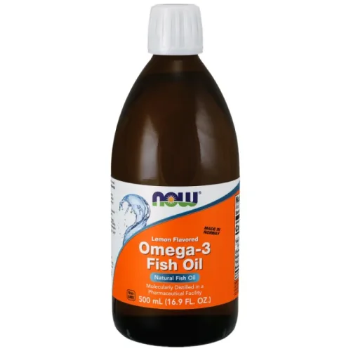 Omega 3 Liquid (100 дози) / 500 мл - NOW Foods