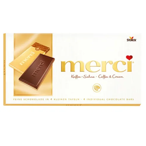 Шоколад Merci кафе и крем 100гр. - Merci