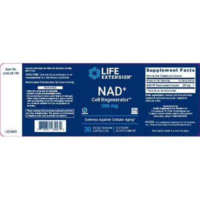 NAD+ клетъчен регенератор - Life Extension