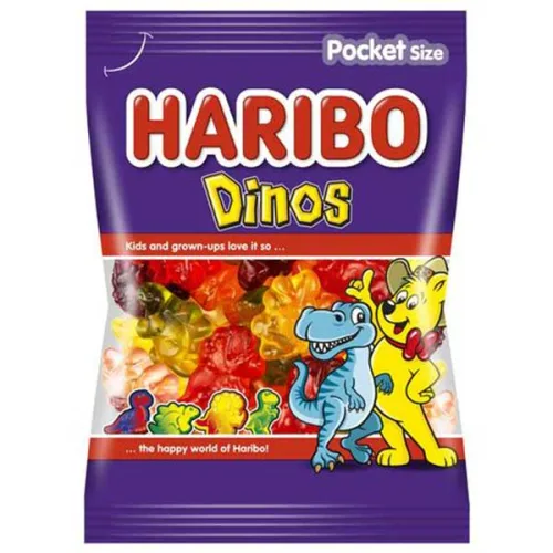 Желирани бонбони Haribo Динозаври 100гр. - Haribo