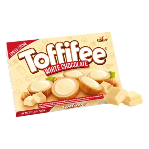Бонбони Toffifee бял шоколад 125гр.