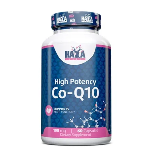 High Potency Coenzyme Co-Q10 100 mg / 60 Vcaps - Haya Labs