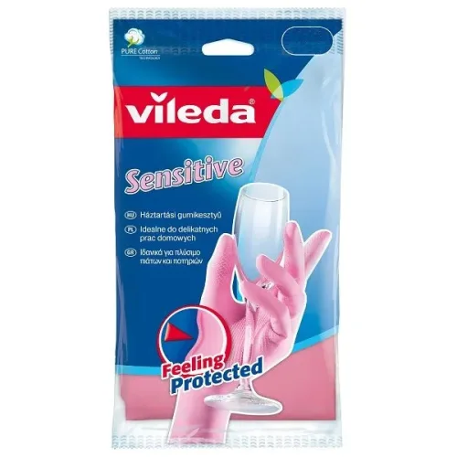 Домакински ръкавици Vileda sensitive размер L - Vileda