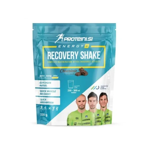Energy+ Recovery Shake - Протеинова Формула, Разфасовка 320g - Proteini.SI