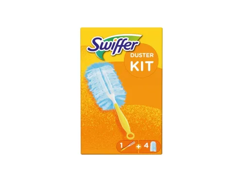 Кт за Прах Swiffer Къса Четка/1 четка+4 резерви/