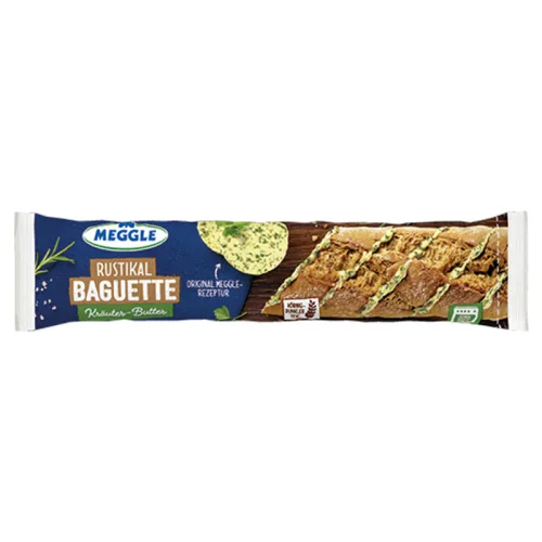 Багета Meggle с ароматни билки и чесън Рустик 160гр. - Meggle