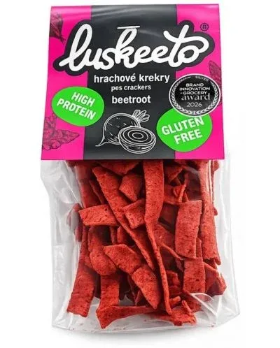 Протеинов снак с червено цвекло, без глутен, 70 g, Luskeeto - Luskeeto