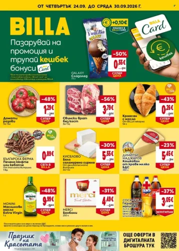 Брошура Billa
