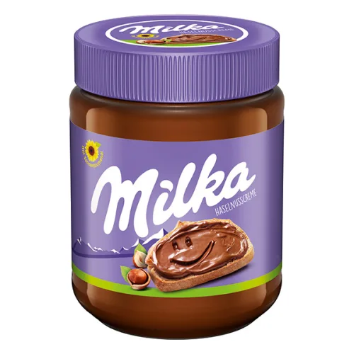 Течен шоколад Milka с лешников крем 350гр. - Milka