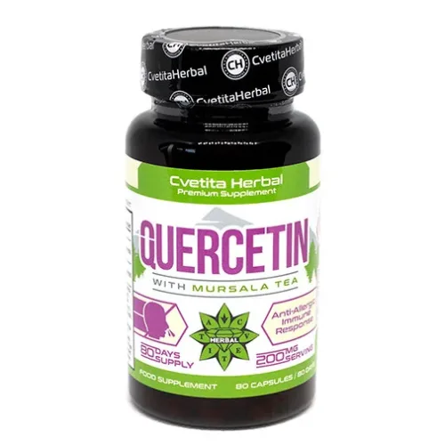 Quercetin 200mg / 80 Vcaps - Cvetita Herbal