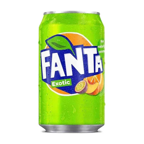 Газирана напитка Fanta екзотик 330мл. - Fanta