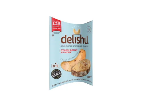 Деликатес Delishu Кашу, Домати И Риган 100гр