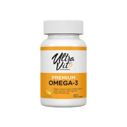 UltraVit Premium Omega 3 - Омега, Разфасовка 60 sgels - VPLab