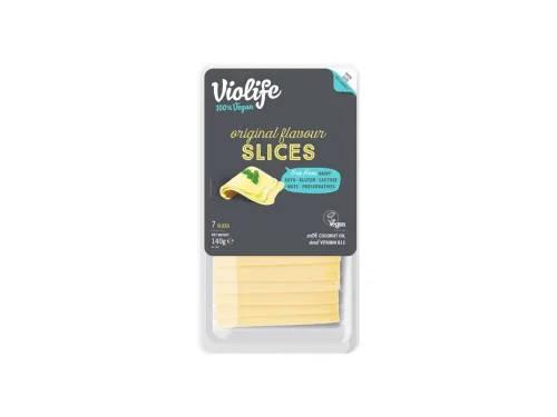 Продукт Violife Вкус Кашкавал Натурал Слайс 140гр Веган