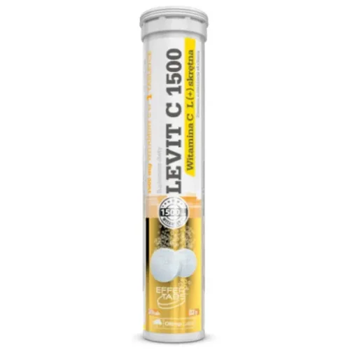 Levit C 1500 Vitamin C / 20 Effervescent Tabs - OLIMP