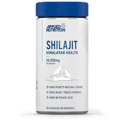Shilajit 500 mg | 60% Fulvic Acid / 90 капсули, 30 дози - Applied Nutrition