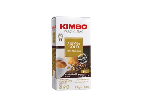 Кафе Kimbo Aroma Gold 100% Арабика 250гр Мляно Вакуум