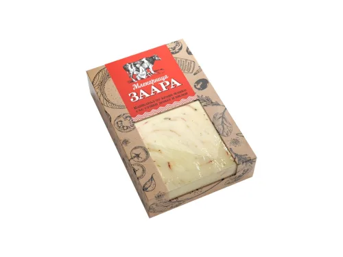 Кашкавал от Краве Мляко със Суш. Домати 250гр Вакуум