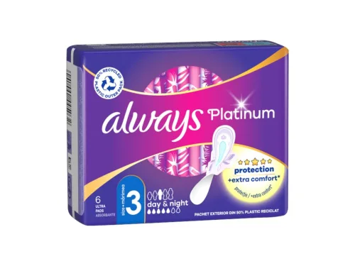 Дамски Превръзки Always Platinum Найт 6бр.30221