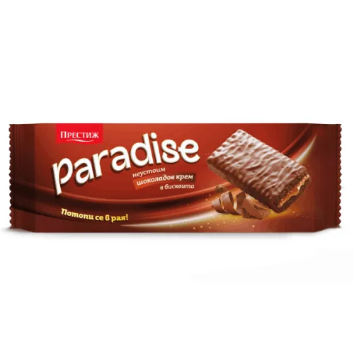 Бисквити Paradise Престиж с шоколад 147гр. - Престиж