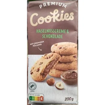 Бисквити с лешников крем и шоколад / Cookies Hazelnut Cream & Chocolate - Grandino