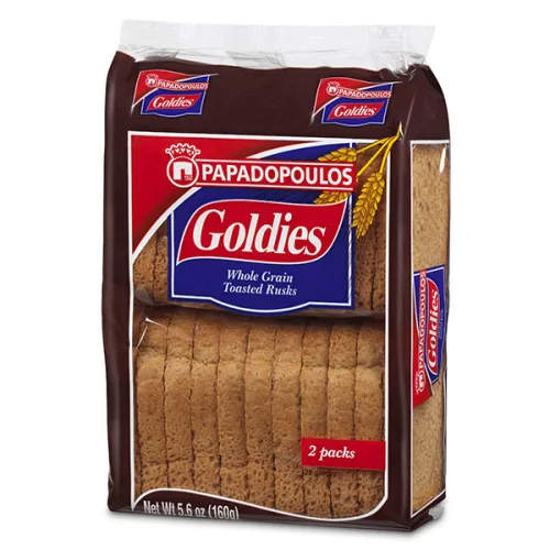 Пълнозърнести сухари Goldies 160гр.