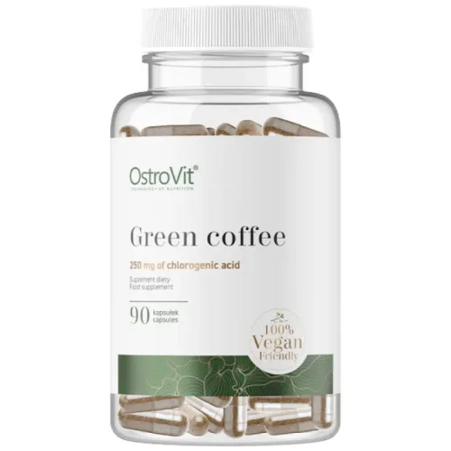 Green Coffee 500 mg / Vege / 90 капсули, 90 дози - OstroVit