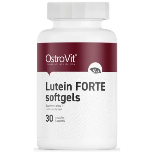 Lutein Forte / with Zeaxanthin / 30 Гел капсули, 30 дози - OstroVit