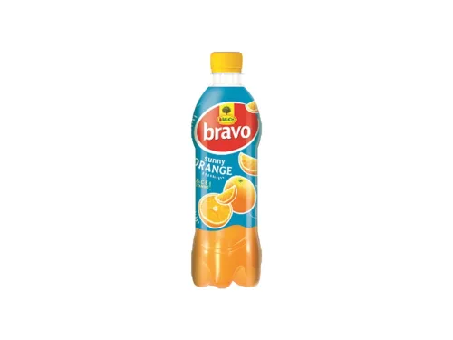 Напитка Плодова Rauch Bravo Червен Портокал 500мл