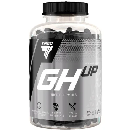 GH UP | Growth Hormone Night Formula / 120 капсули, 20 дози - Trec Nutrition