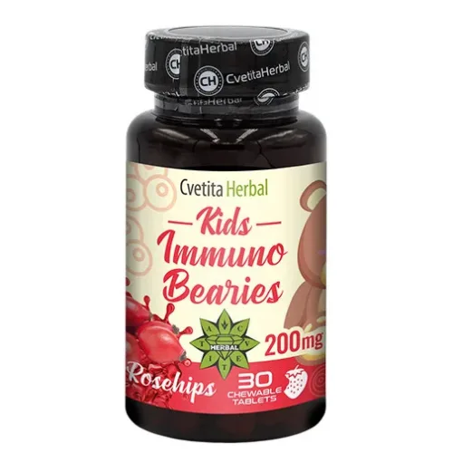 Kids Immuno Bearies / 30 Tabs (30 дози) - Cvetita Herbal