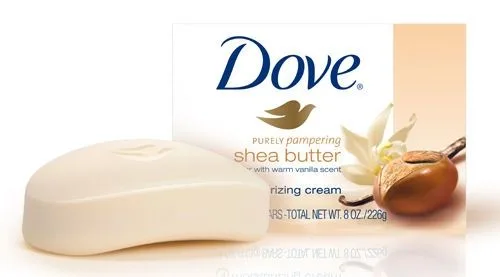 Сапун Dove shea butter 90гр.