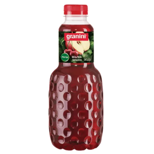 Сок Granini ябълка и череша 1л.