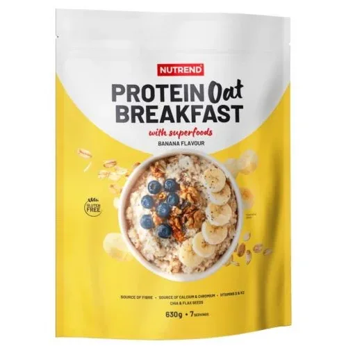 Protein Oat Breakfast, банан, 630 g, Nutrend - Nutrend