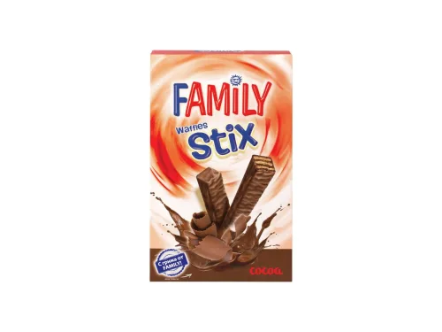 Вафли Фамилия Stix Какао 155гр Кутия
