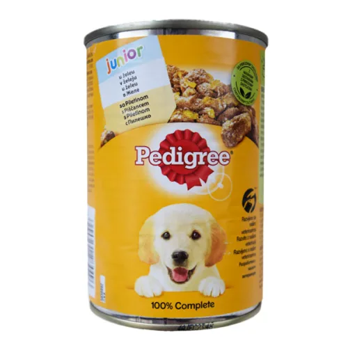 Pedigree с пилешко в желе junior 400гр. - Pedigree
