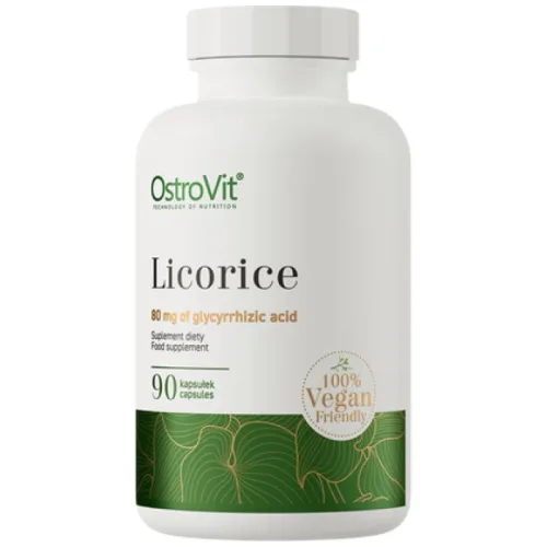 Licorice 400 mg / Vege / 90 капсули, 90 дози - OstroVit