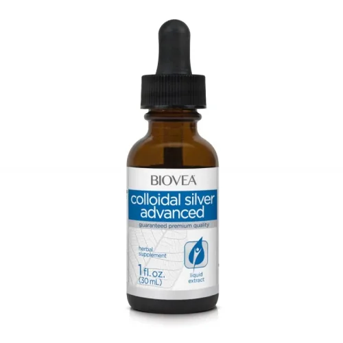Colloidal Silver Advanced Drops - Колоидно Сребро на Капки, Разфасовка 30ml - Biovea