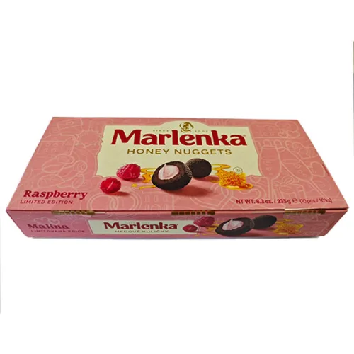 Медени топчета с малина Марленка 235гр.