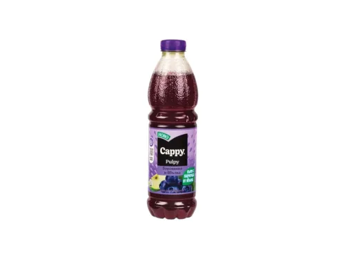 Напитка Плодова Cappy Pulpy Боровинка И Ябълка 1 Л Pet