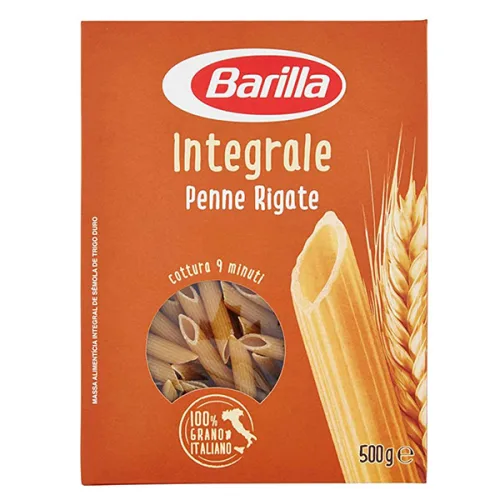 Макарони пълнозърнести - Integrale Penne Rigate Barilla 500гр. - Barilla